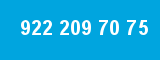 922 209 70 75 922 209 70 75